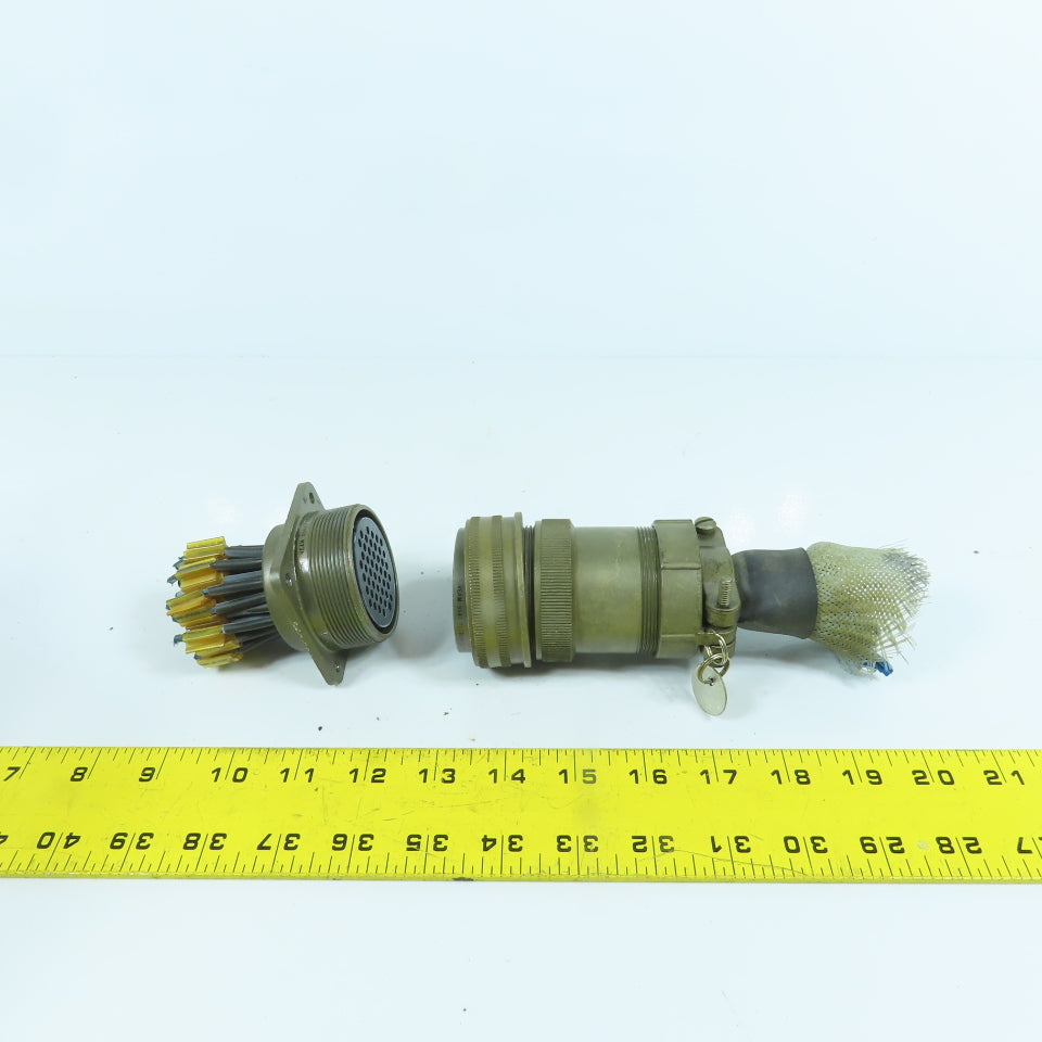 Veam 36-10 48-Position Circular Connector Male & Female Set