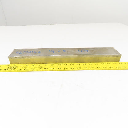 1-1/2" x 3" Non Heat Treated 17-4 Stainless Flat Bar Stock 18"