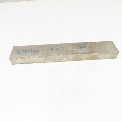 1-1/2" x 3" Non Heat Treated 17-4 Stainless Flat Bar Stock 18"