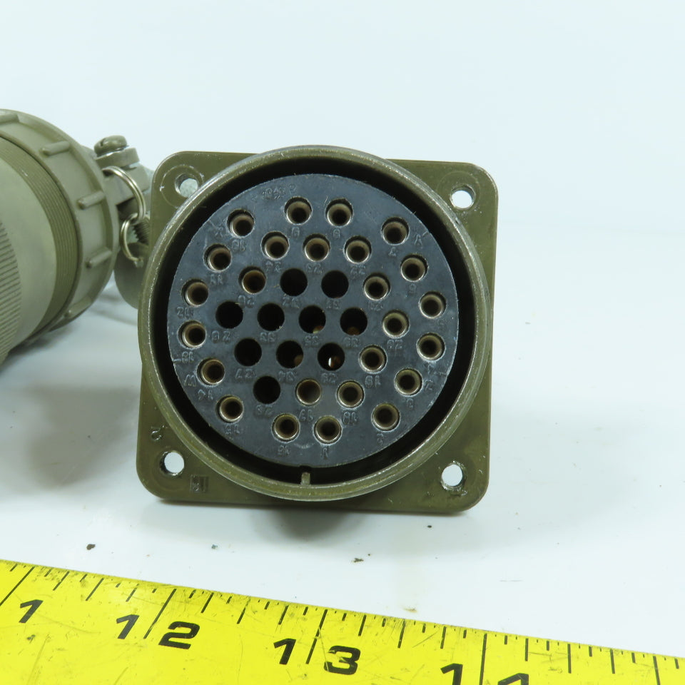 Veam TLC6G40A-35P-F01-G 40-35 35-Position Circular Connector Male & Female Set