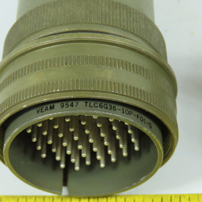 Veam 36-10 48-Position Circular Connector Male & Female Set
