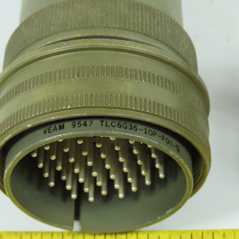 Veam 36-10 48-Position Circular Connector Male & Female Set