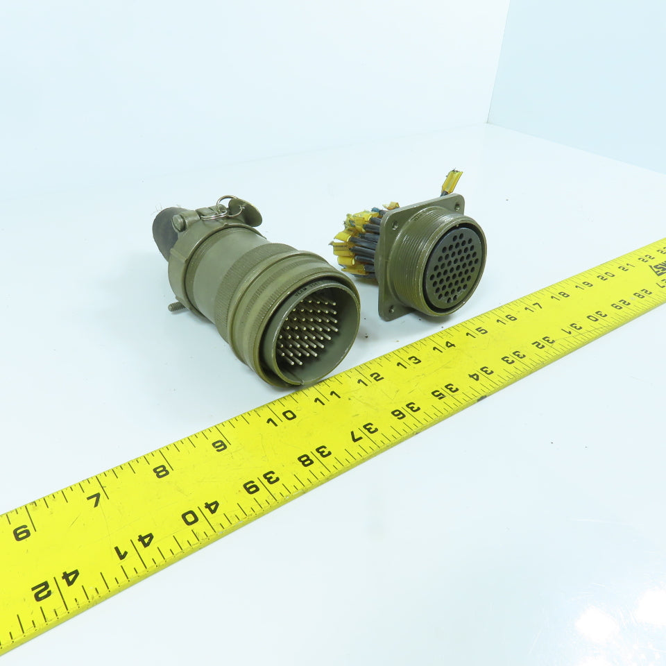 Veam 36-10 48-Position Circular Connector Male & Female Set