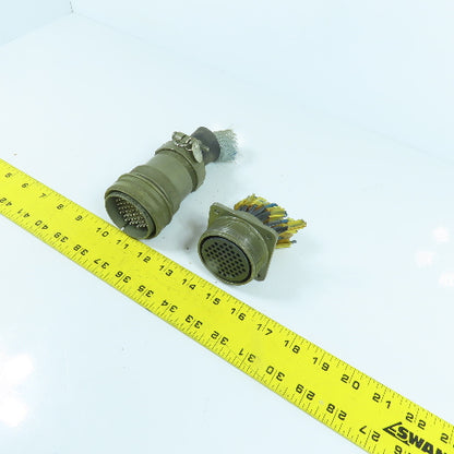 Veam 36-10 48-Position Circular Connector Male & Female Set