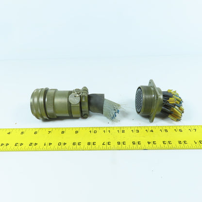Veam 36-10 48-Position Circular Connector Male & Female Set