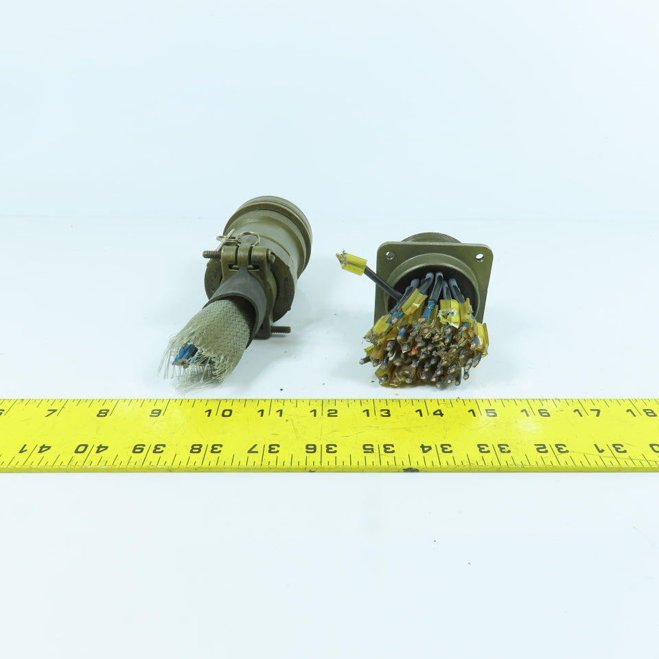 Veam 36-10 48-Position Circular Connector Male & Female Set