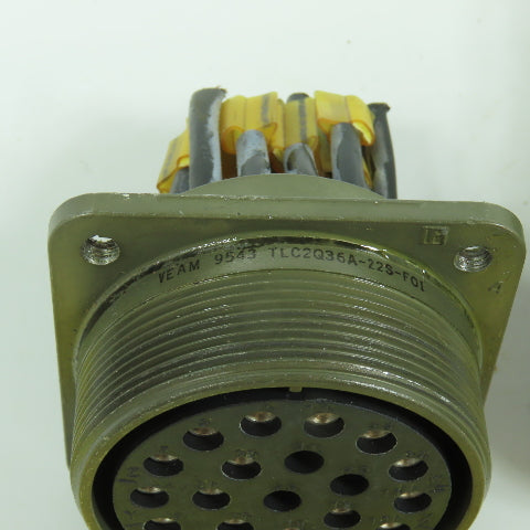 Veam 22-Position Circular Connector Male & Female Set