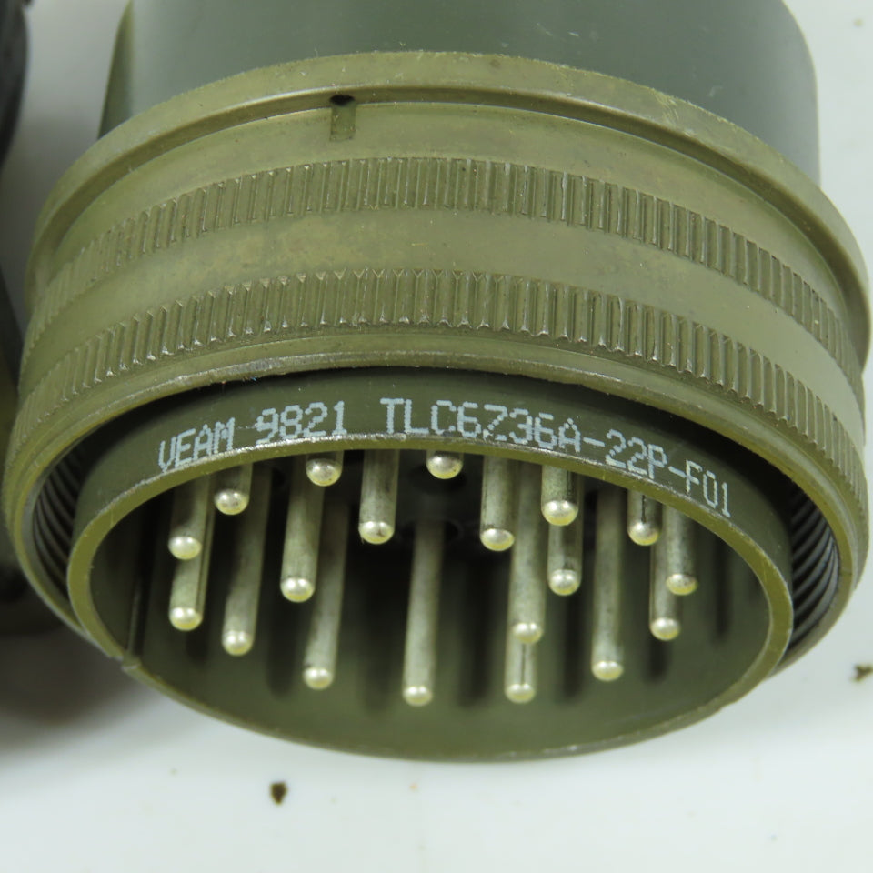 Veam 22-Position Circular Connector Male & Female Set