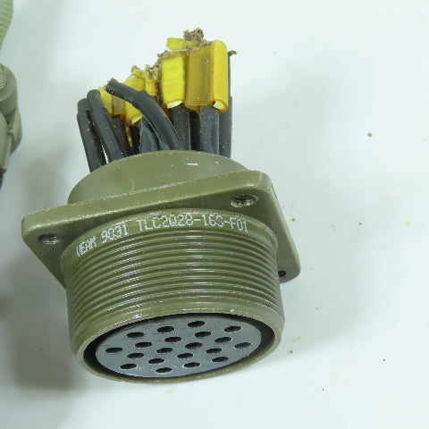 Veam 26-16 20-Position Circular Connector Male & Female Set