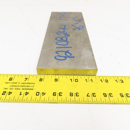 3/4" x 4" Non Heat Treated 17-4 Stainless Flat Bar Stock 10"