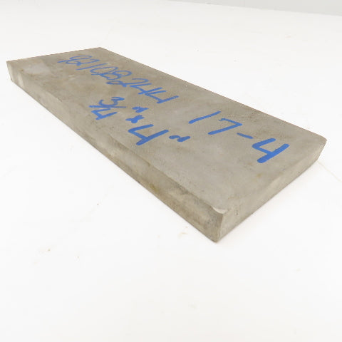 3/4" x 4" Non Heat Treated 17-4 Stainless Flat Bar Stock 10"