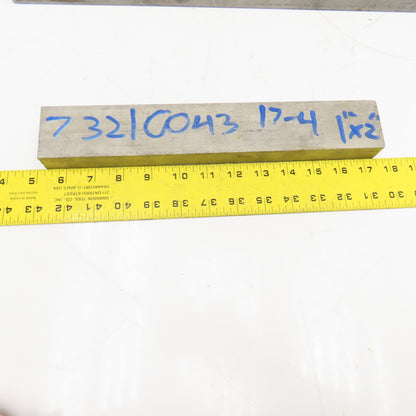 Misc. Non Heat Treated 17-4 Stainless Flat Bar Stock 12"-24" Lot Of 4