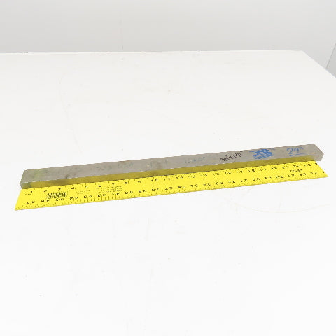 Misc. Non Heat Treated 17-4 Stainless Flat Bar Stock 12"-24" Lot Of 4