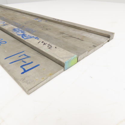 Misc. Non Heat Treated 17-4 Stainless Flat Bar Stock 1/4" x 2" + More Lot Of 6