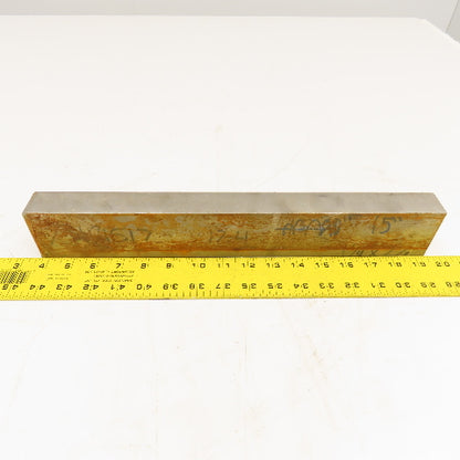 1-1/4" x 2-1/2" Non Heat Treated 17-4 Stainless Flat Bar Stock 15" Long