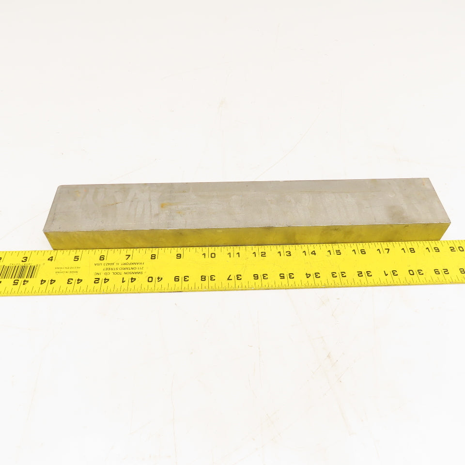1-1/4" x 2-1/2" Non Heat Treated 17-4 Stainless Flat Bar Stock 15" Long