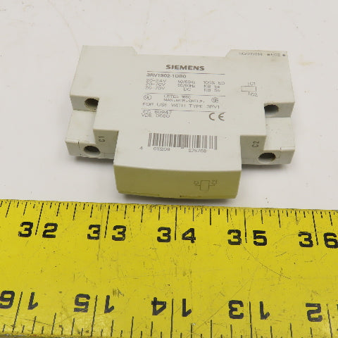 Siemens 3RV1902-0DB0 Shunt Release 20-70V 50/60Hz 20-70VDC