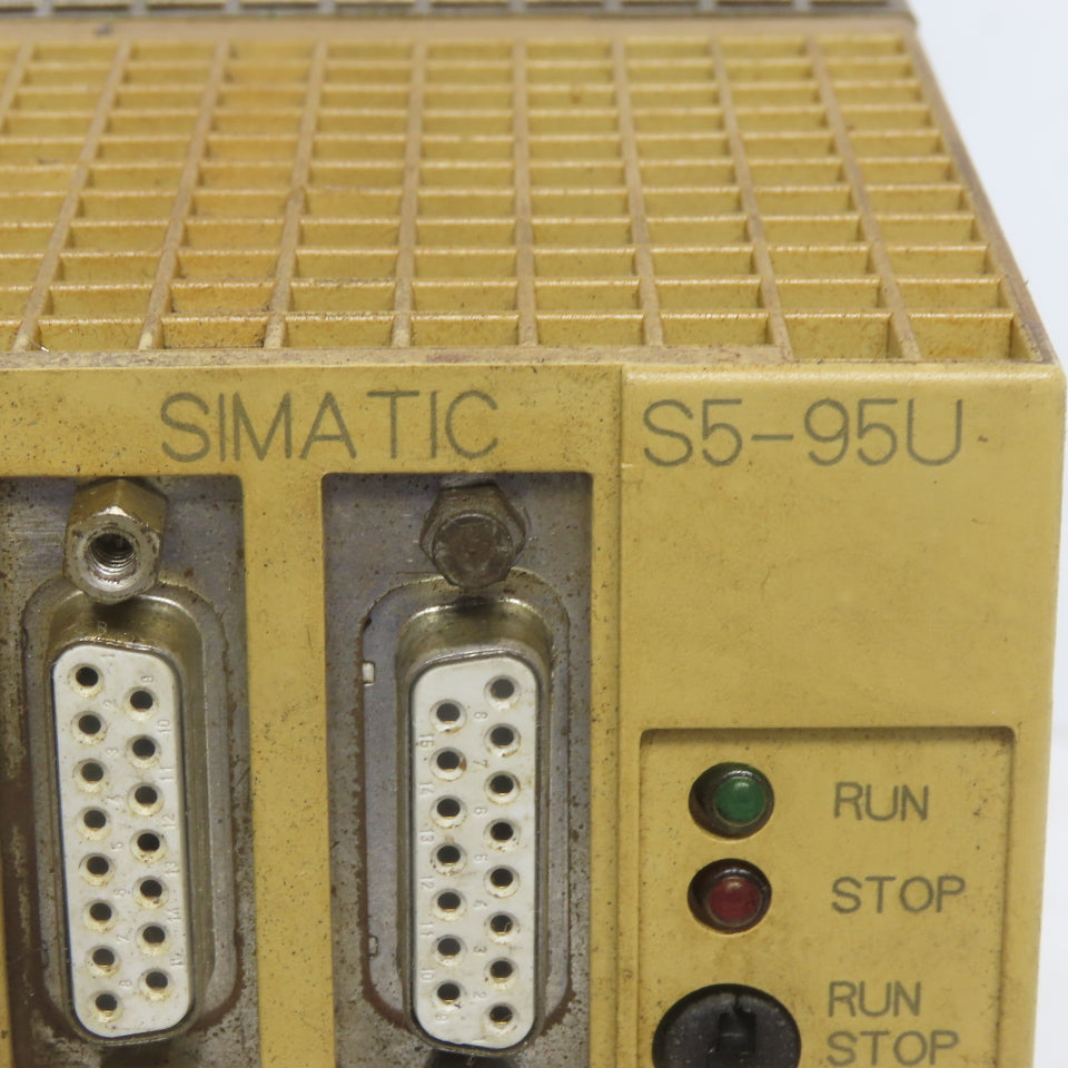 Siemens 6ES5 103-8MA01 Simatic S5-95U CPU  Processor 24VDC Input 1A