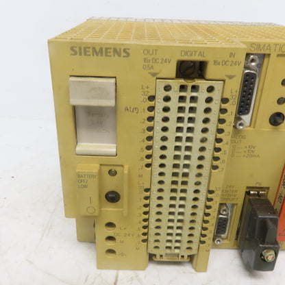 Siemens 6ES5 103-8MA04 Simatic S5-95U CPU  Processor 24VDC Input 1A