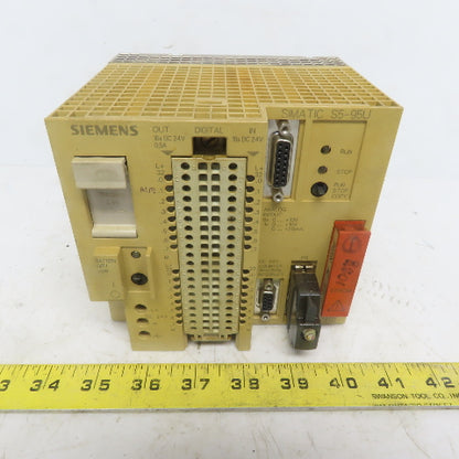 Siemens 6ES5 103-8MA04 Simatic S5-95U CPU  Processor 24VDC Input 1A