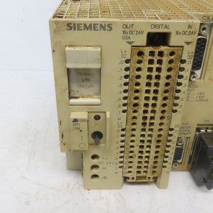 Siemens 6ES5 103-8MA05 Simatic S5-95U CPU  Processor 24VDC Input 1A