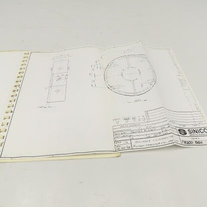 Sinico SIN-O-Matic TR110/2-350 Tooling Reference Manual 095/1029/N 1998