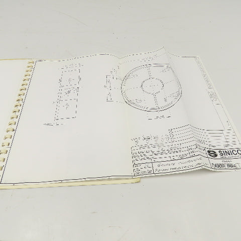 Sinico SIN-O-Matic TR110/2-350 Tooling Reference Manual 095/1029/N 1998