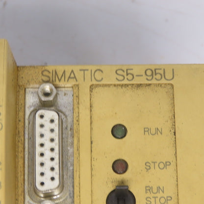 Siemens 6ES5 095-8MA03 Simatic S5-95U CPU Processor 24VDC Input 1A