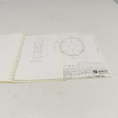 Sinico SIN-O-Matic TR110/2-350 Tooling Reference Manual 095/1029/N 1998