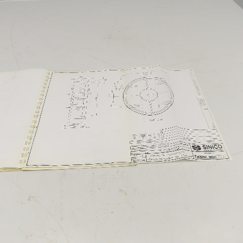 Sinico SIN-O-Matic TR110/2-350 Tooling Reference Manual 095/1029/N 1998