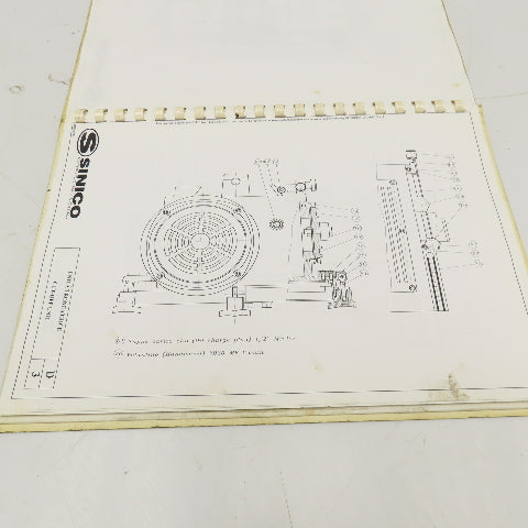 Sinico SIN-O-Matic TR110/2-350 Spare Parts Reference Manual 095/1029/N 1998