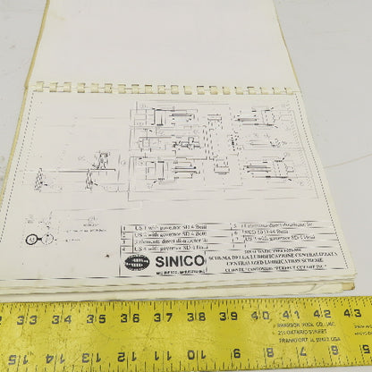 Sinico SIN-O-Matic TR60/4-350-MD Spare Parts Reference Manual 085/1018/MD 1997