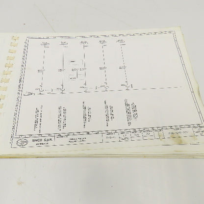 Sinico SIN-O-Matic TR60/4-350-MD Electrical Schematic Manual