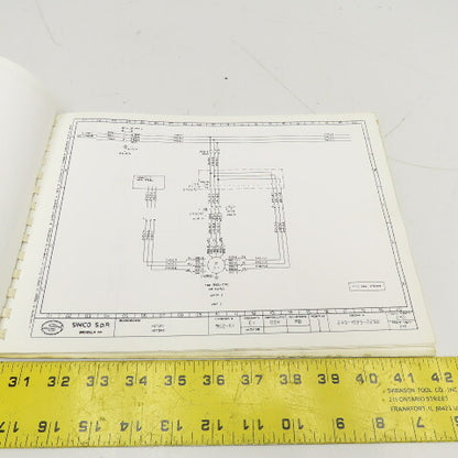 Sinico SIN-O-Matic TR110/2-350 Electrical Schematic Manual