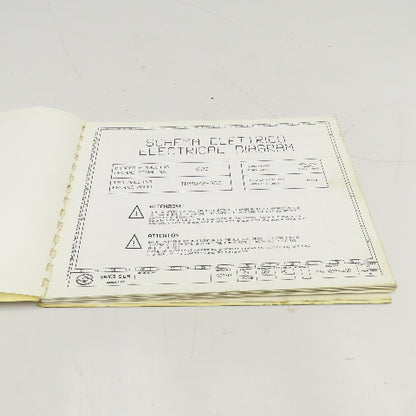 Sinico SIN-O-Matic TR110/2-350 Electrical Schematic Manual