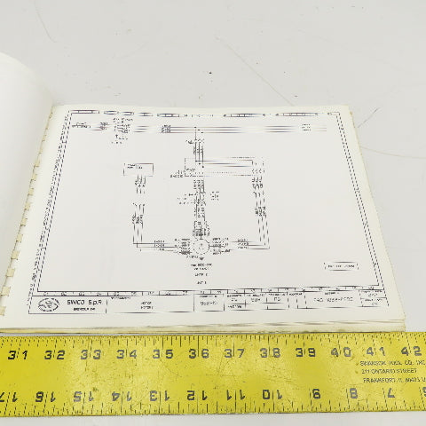 Sinico SIN-O-Matic TR110/2-350 Electrical Schematic Manual
