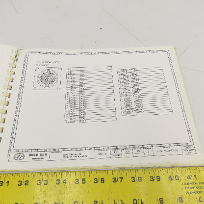 Sinico SIN-O-Matic TR110/2-350 Electrical Schematic Manual