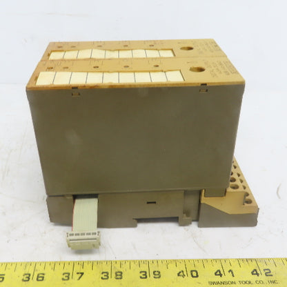 Siemens 6ES5 440-8MA21 (2) Digital Output Modules W/(1) 6ES5 700-8MA11 Base