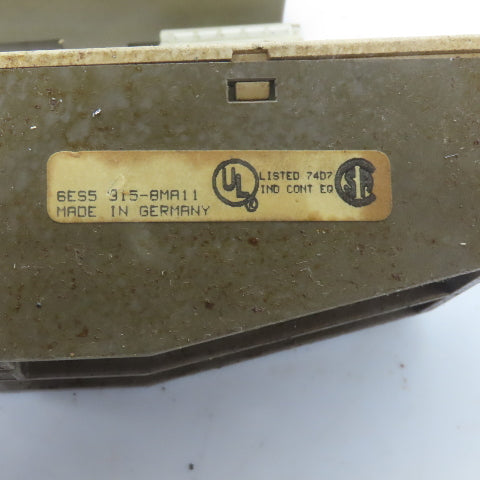 Siemens 6ES5 315-8MA11 Interface Module PLC Lot of 2