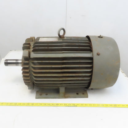 Toshiba Bo254FLF3UMW 25Hp Electric Motor 1750 RPM 208-230/460V 3Ph 284T Frame