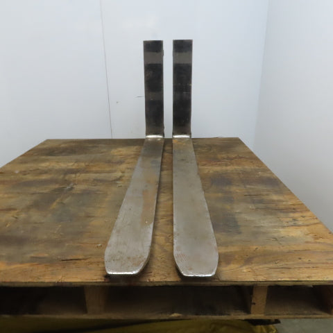 MSI Forks P200 42"x4" Forklift Forks 16" Class II W/Carriage Latch Lock Set of 2