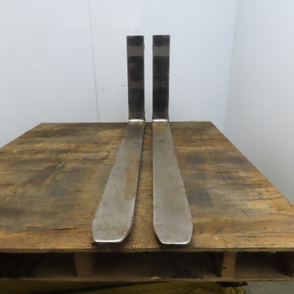 MSI Forks P200 42"x4" Forklift Forks 16" Class II W/Carriage Latch Lock Set of 2