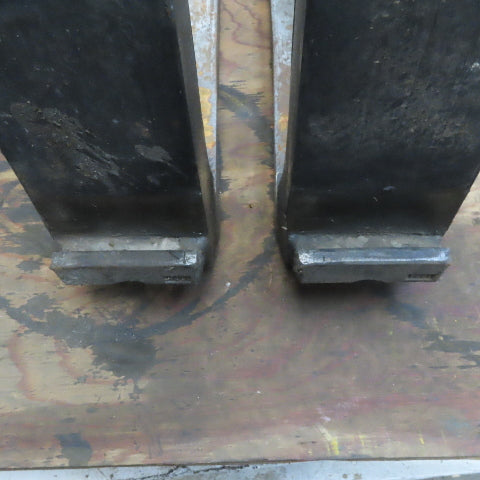 MSI Forks P200 42"x4" Forklift Forks 16" Class II W/Carriage Latch Lock Set of 2