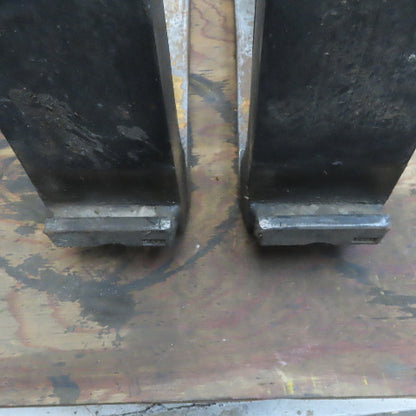MSI Forks P200 42"x4" Forklift Forks 16" Class II W/Carriage Latch Lock Set of 2