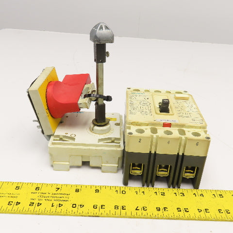 Siemens 3VF3111-6BS31-0AA0 100A 3 Pole 400V Circuit Breaker Panel Operator