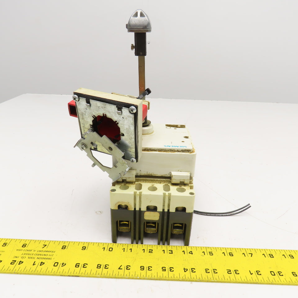 Siemens 3VF3111-6BS31-0AA0 100A 3 Pole 400V Circuit Breaker Panel Operator