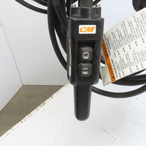 CM Lodestar Model F 1/2 Ton Electric Chain Hoist 16 FPM 30' Lift 115V 1PH