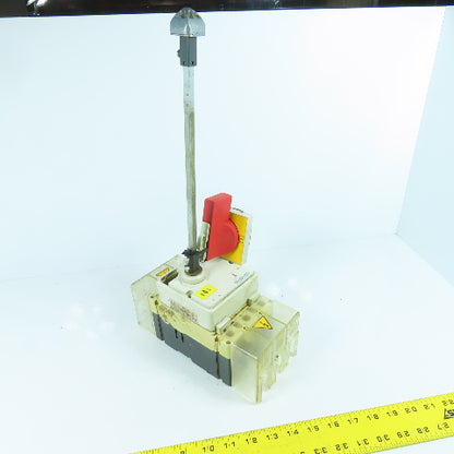 Siemens 3VF3111-6BS31-0AA0 100A Panel Mount Operator Breaker Disconnect Switch