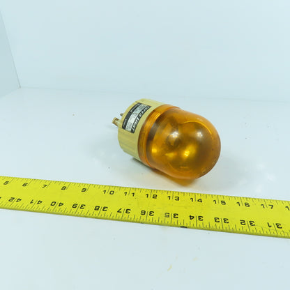 Menics ASG Super Light Rotating Amber Warning Light 110/220V