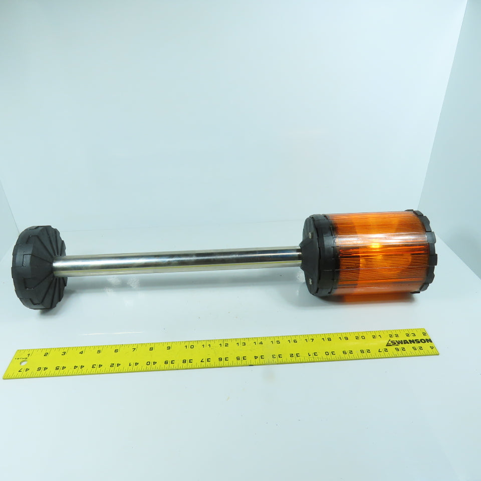 Sirena Luxor 4 Amber Rotating Warning Light 25" High